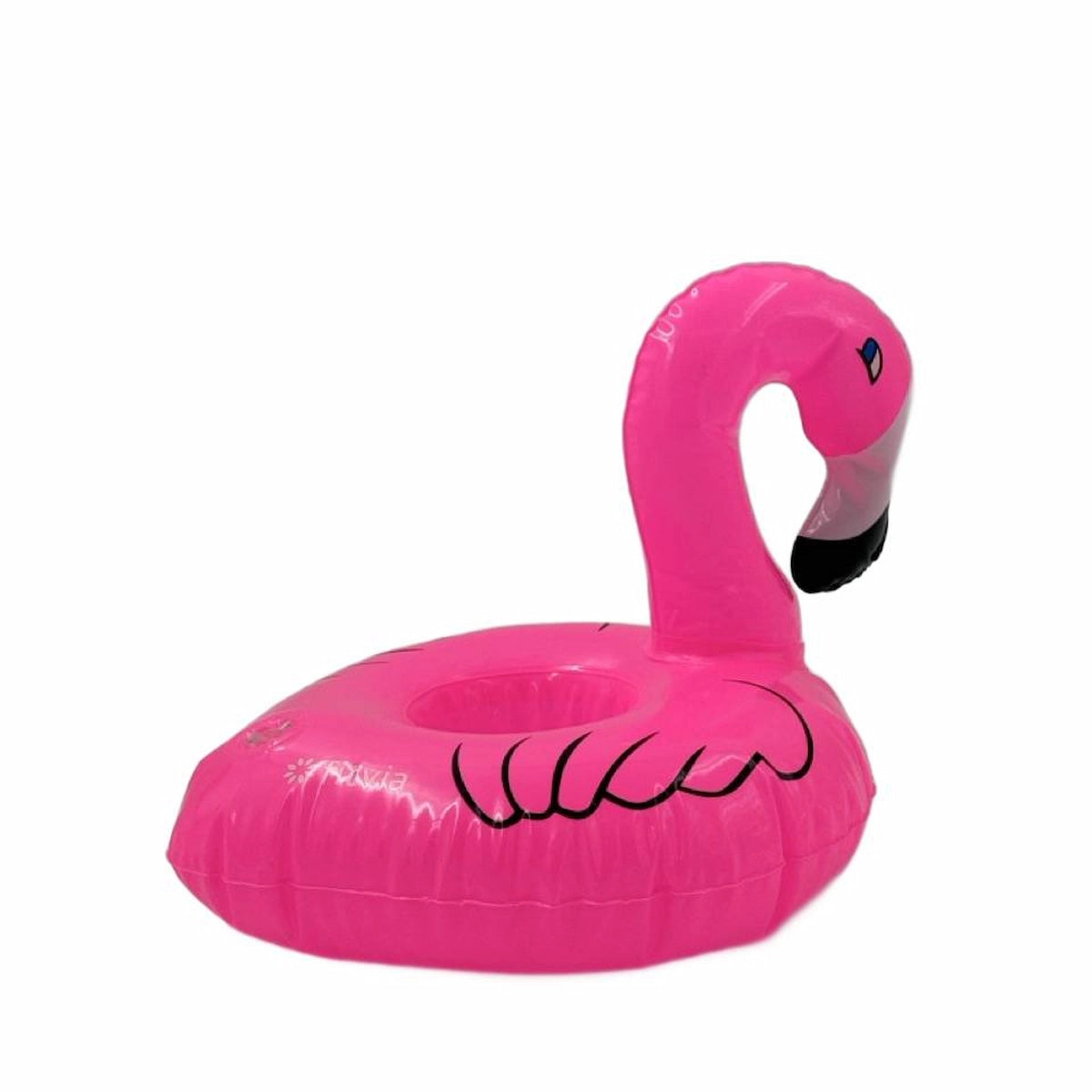 Fitvia Aufblasbarer Flamingo-Getränkehalter für den Pool