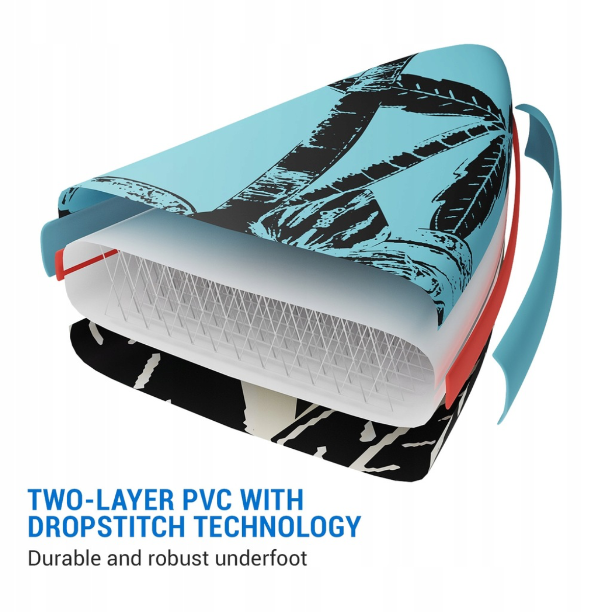 Capital Sports Kipu Allrounder Tandem SUP 457 cm – 2-Personen SUP Board