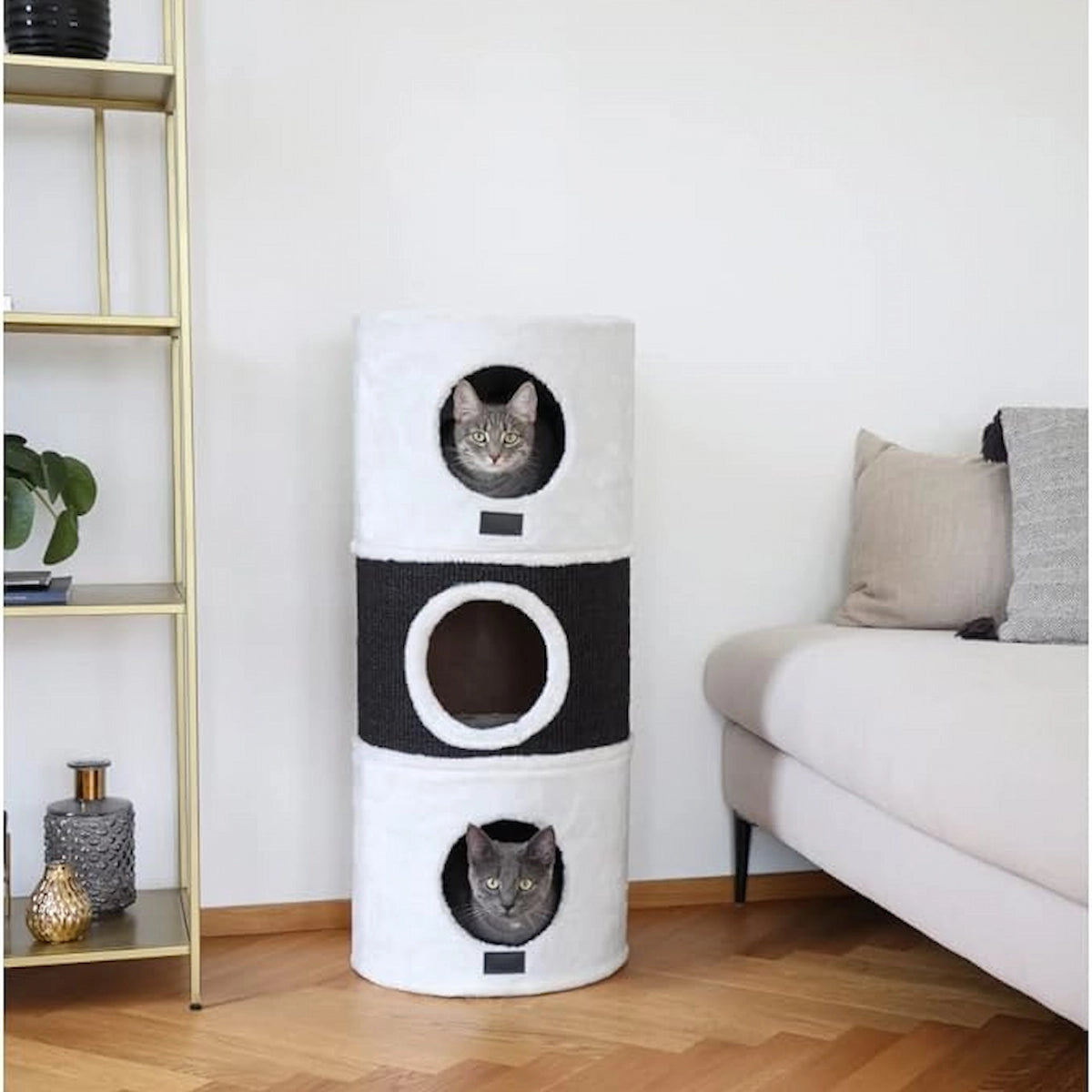 Kerbl Kratzbaum & Katzenhaus 90 cm