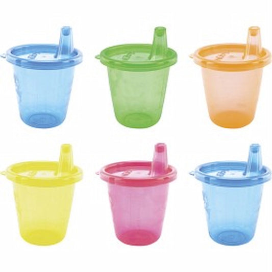 NUBY 6 sztuk Kubeczów 210ml