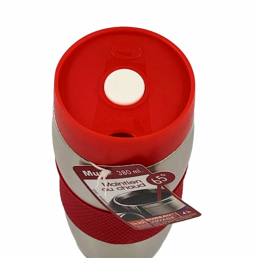  Roter Thermosbecher 380 ml