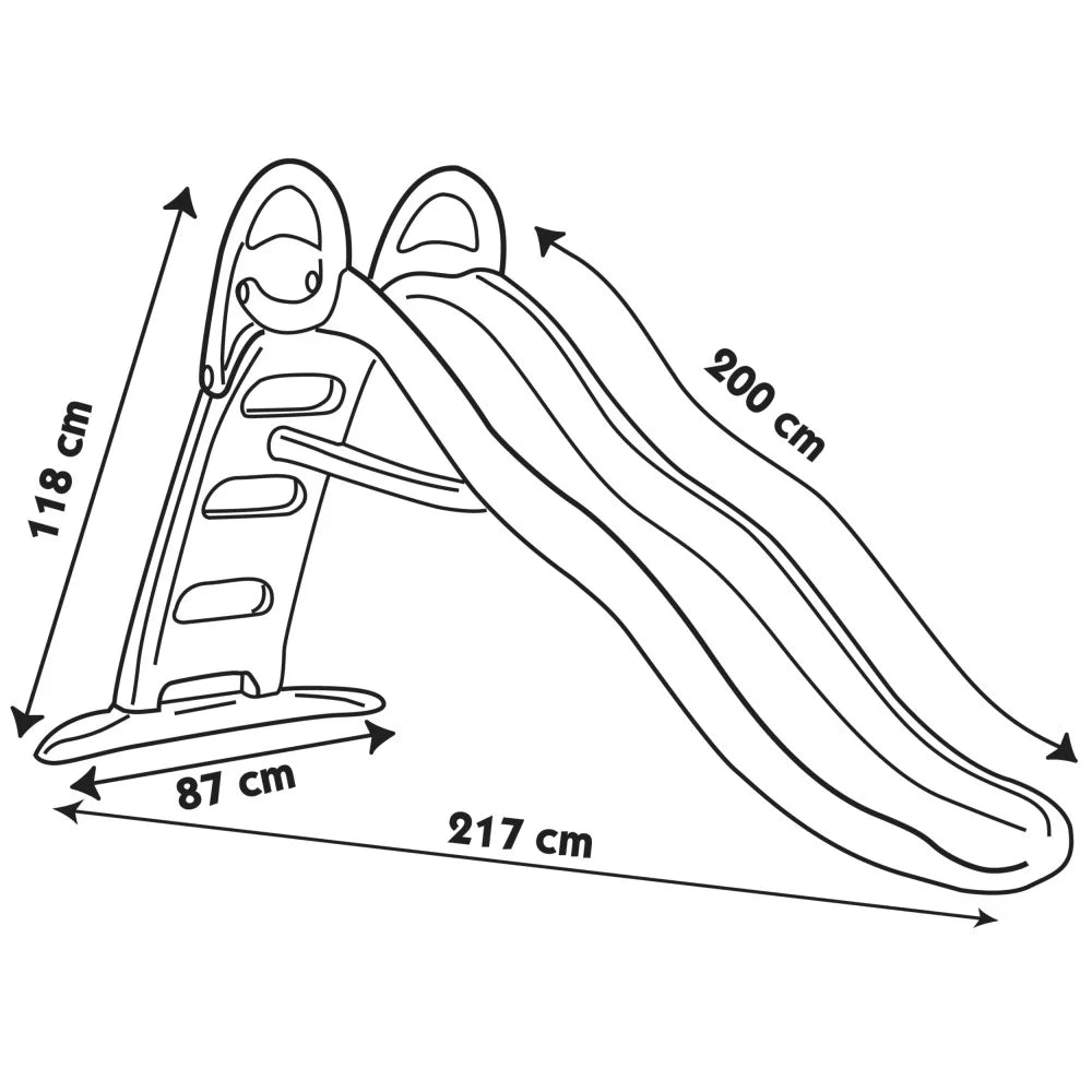 SMOBY Rutsche Funny II 200 cm